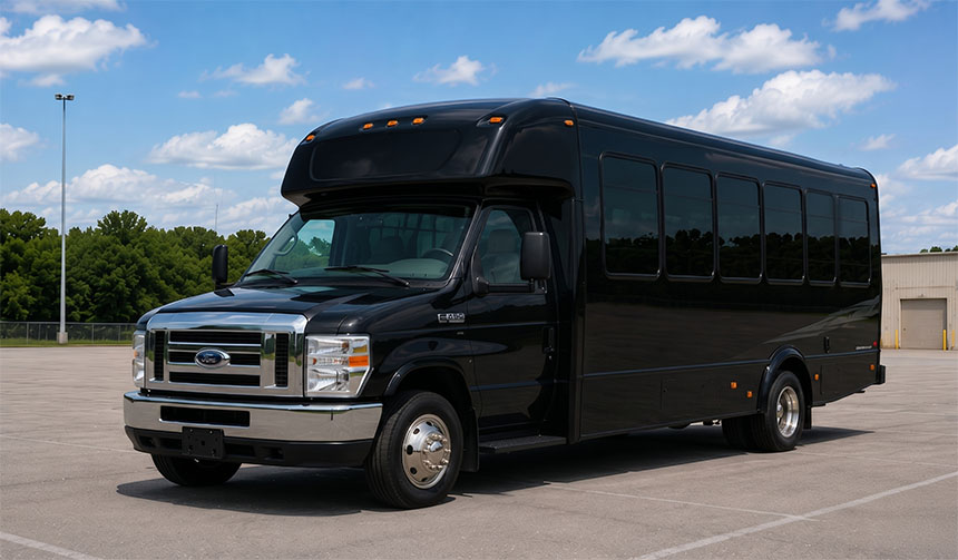 20-passenger minibus for charter in Menifee, CA