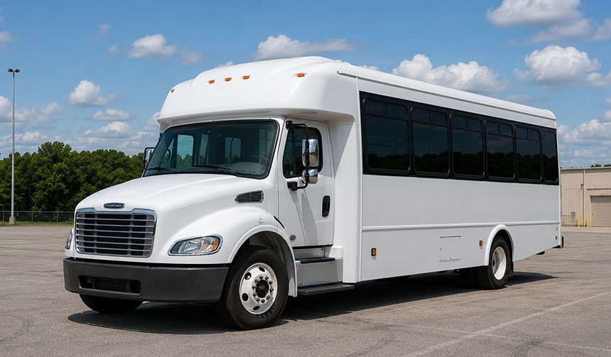 25-passenger minibus for charter in Menifee, CA