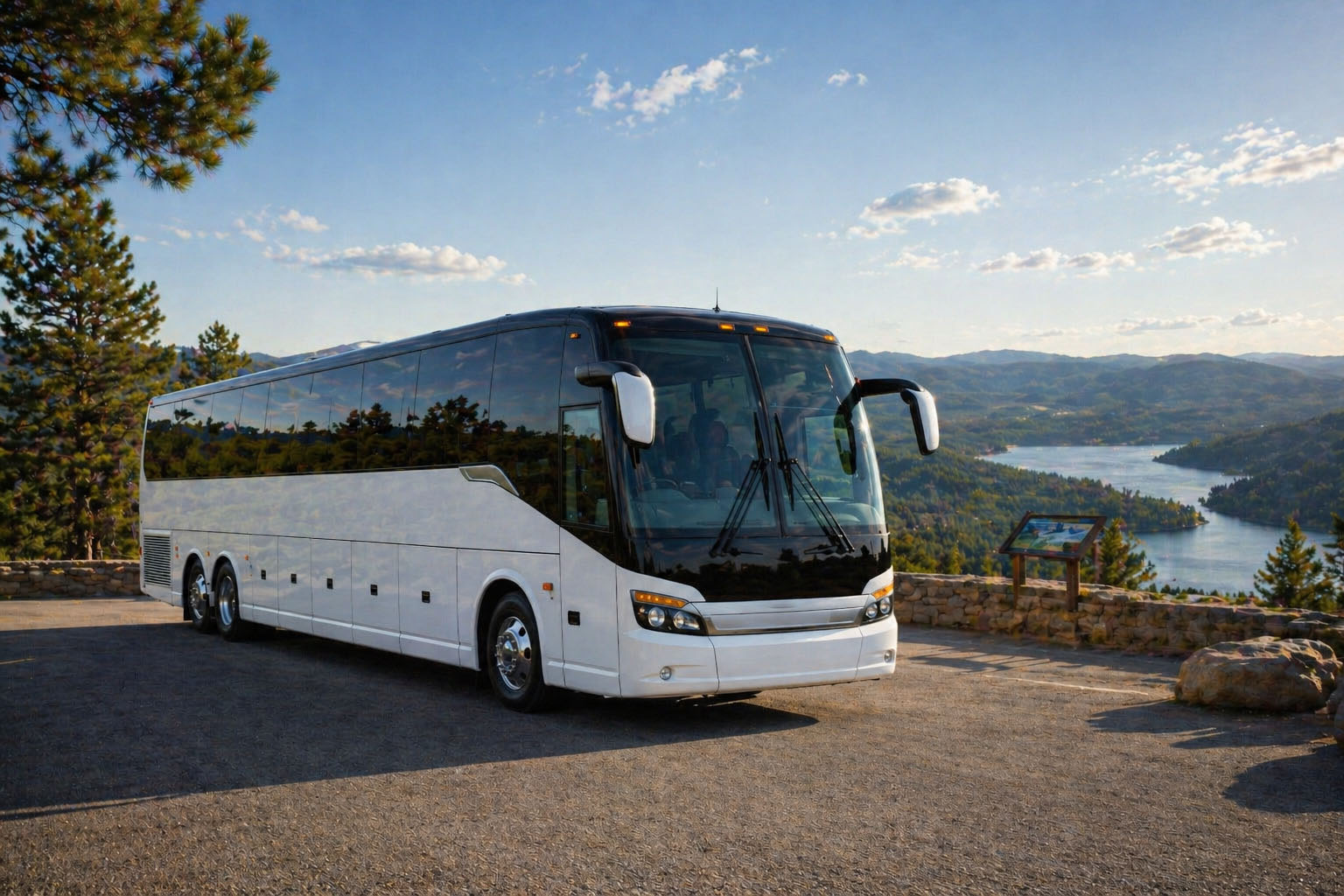 Charter bus rental in Menifee, CA